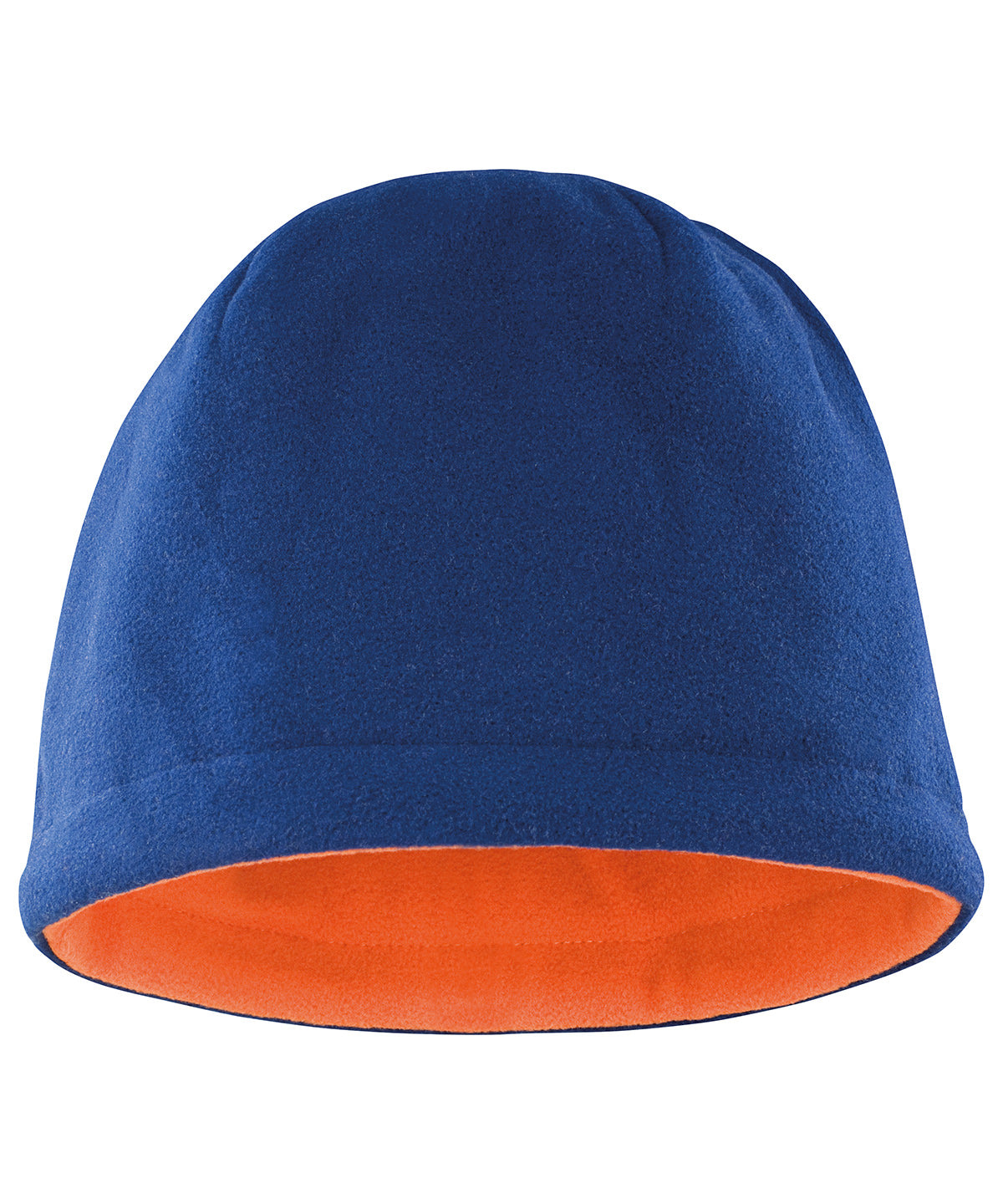 Tryck din logga på Mössor från Result Winter Essentials - Anpassa Vändbar dödskallemössa i fleece i färgen Marinblå One Size för företag, föreningar och privatpersoner