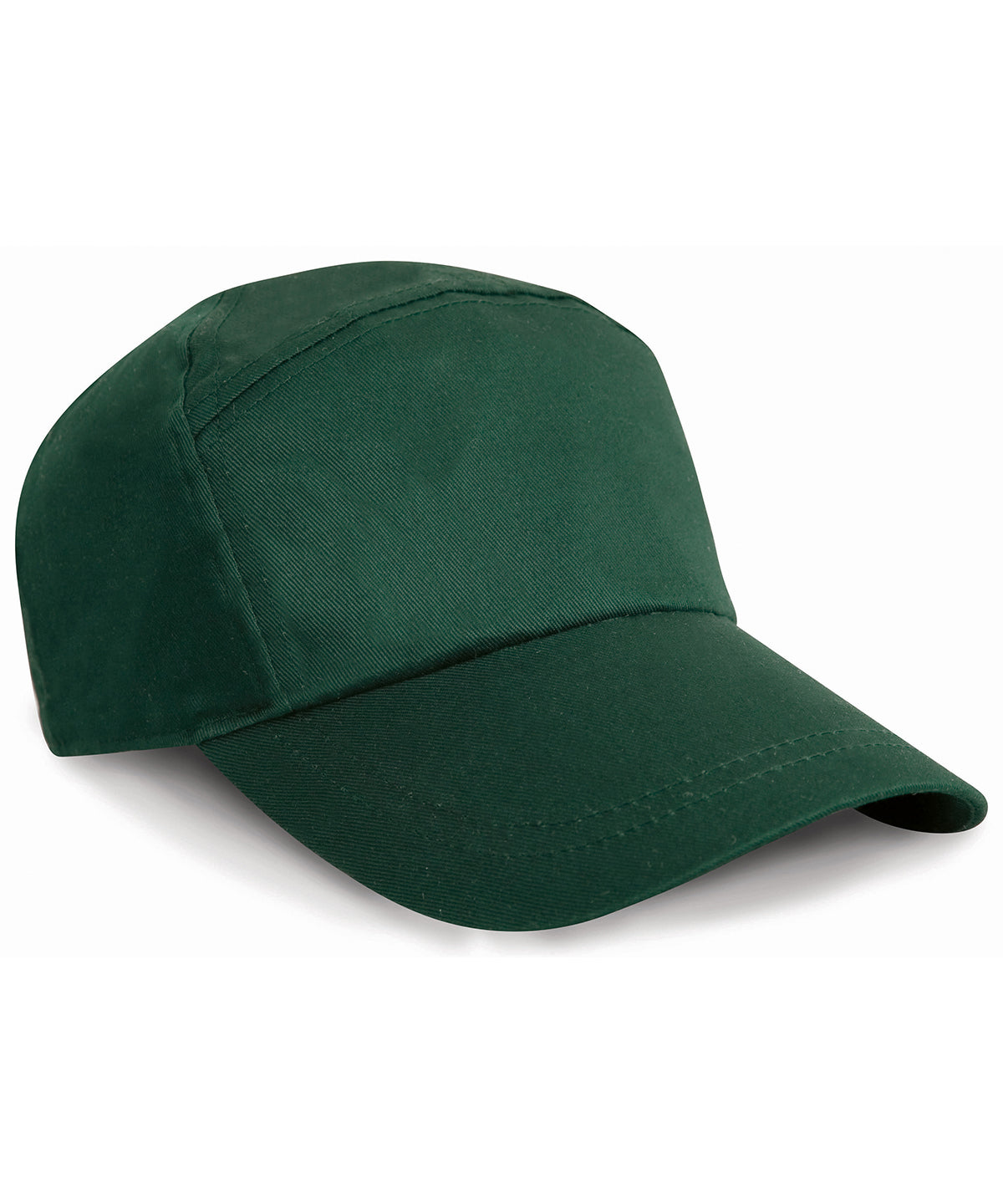 Tryck din logga på Kepsar från Result Headwear - Anpassa 7-panel reklamkeps i färgen Djup grön One Size för företag, föreningar och privatpersoner