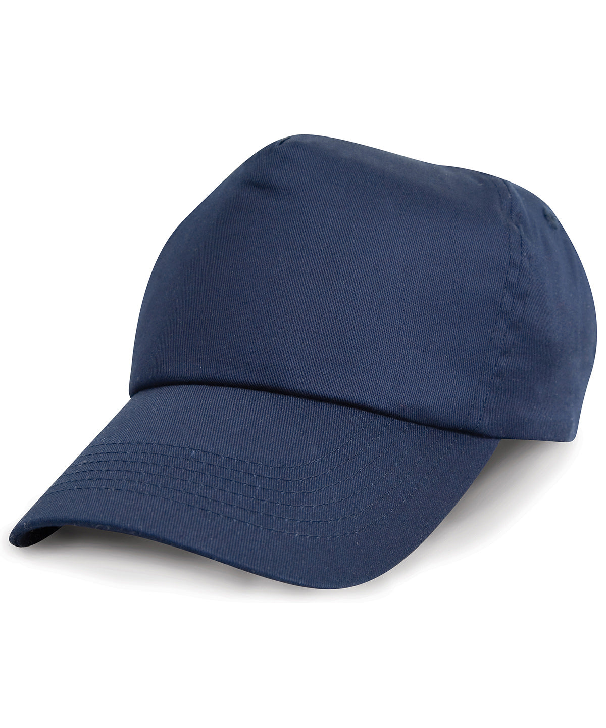 Tryck din logga på Kepsar från Result Headwear - Anpassa Junior keps i bomull i färgen Marinblå One Size för företag, föreningar och privatpersoner