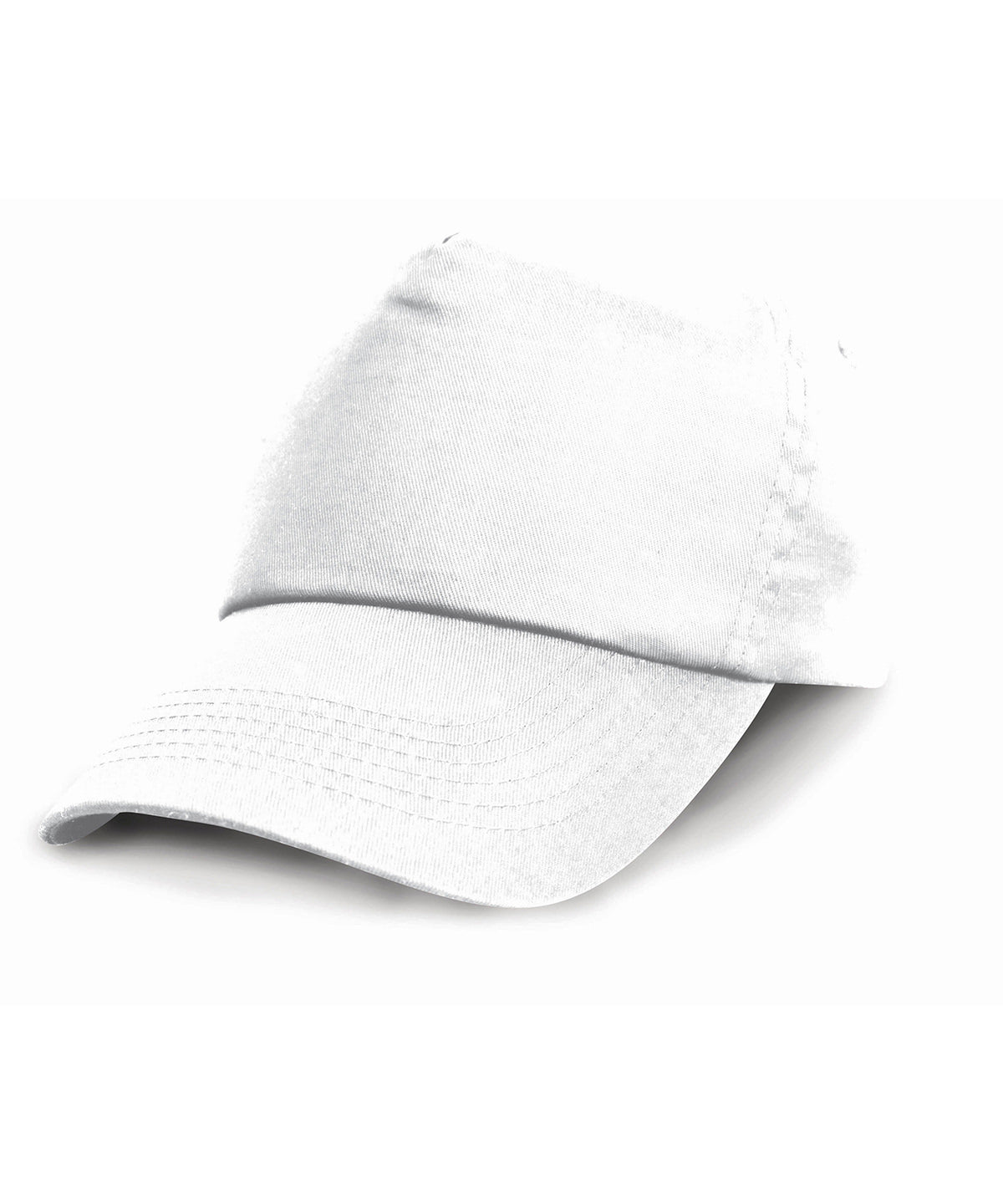 Tryck din logga på Kepsar från Result Headwear - Anpassa Junior keps i bomull i färgen Vit One Size för företag, föreningar och privatpersoner
