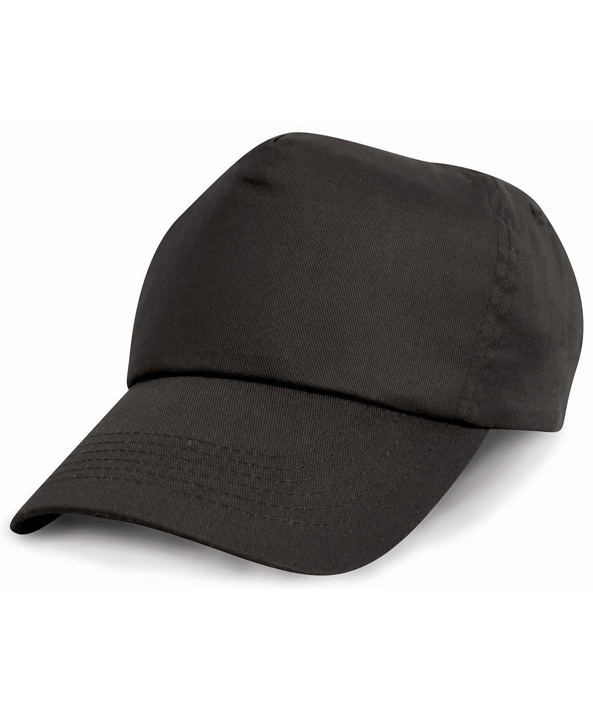 Tryck din logga på Kepsar från Result Headwear - Anpassa Keps i bomull i färgen Svart One Size för företag, föreningar och privatpersoner