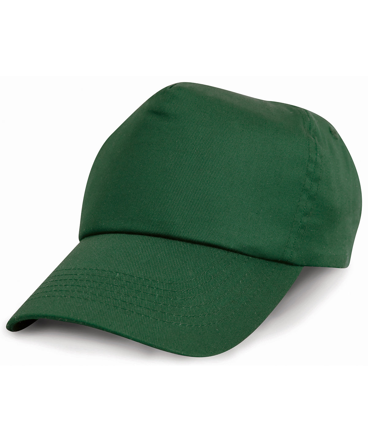 Tryck din logga på Kepsar från Result Headwear - Anpassa Keps i bomull i färgen Djup grön One Size för företag, föreningar och privatpersoner