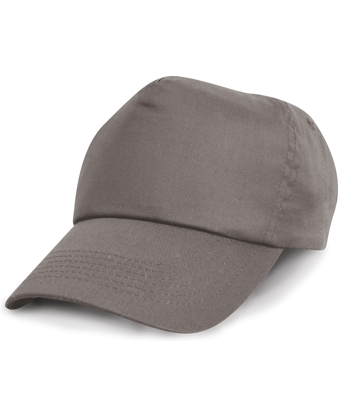 Tryck din logga på Kepsar från Result Headwear - Anpassa Keps i bomull i färgen Mörkgrå One Size för företag, föreningar och privatpersoner