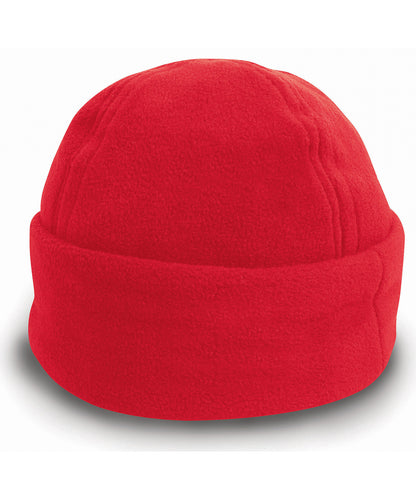 Tryck din logga på Mössor från Result Winter Essentials - Anpassa Polartherm skidbobmössa i färgen Mellan röd för företag, föreningar och privatpersoner