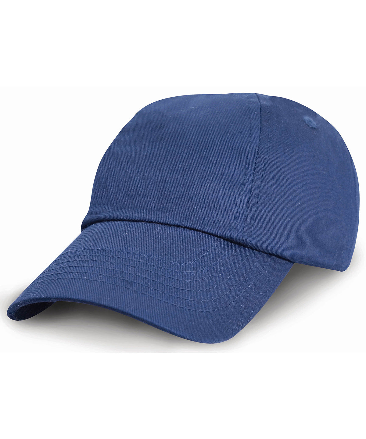 Tryck din logga på Kepsar från Result Headwear - Anpassa Junior lågprofilerad bomullsmössa i färgen Royal One Size för företag, föreningar och privatpersoner