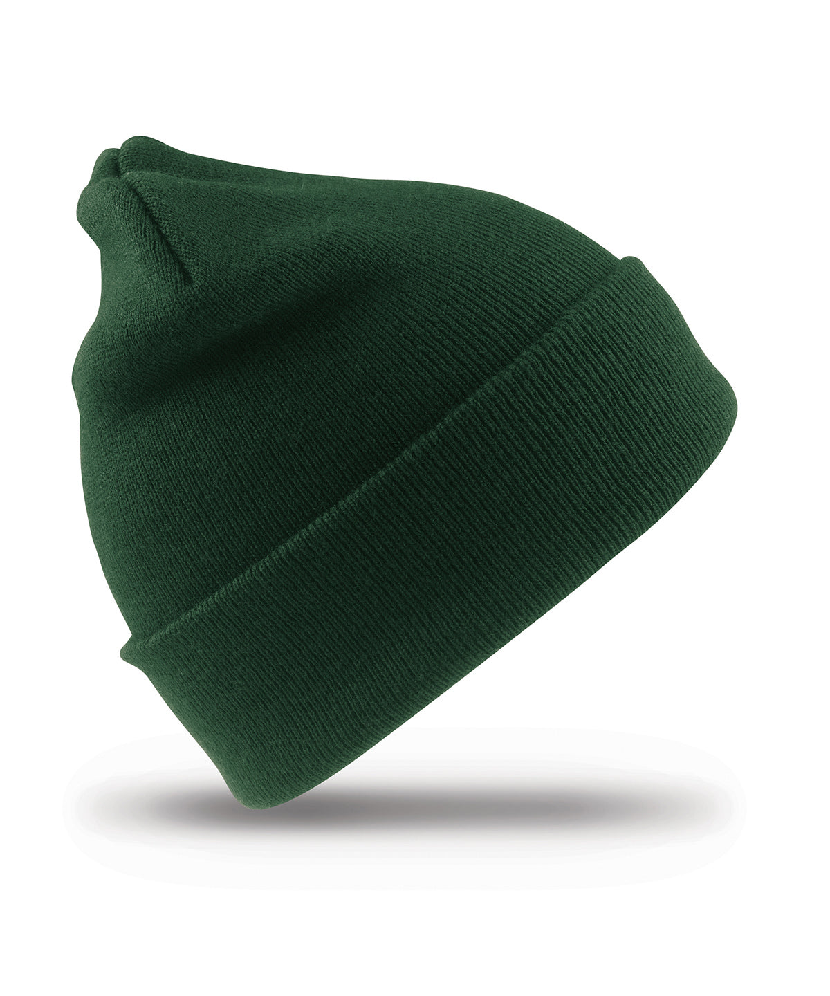 Tryck din logga på Mössor från Result Winter Essentials - Anpassa Ullig skidmössa för barn i färgen Djup grön One Size för företag, föreningar och privatpersoner