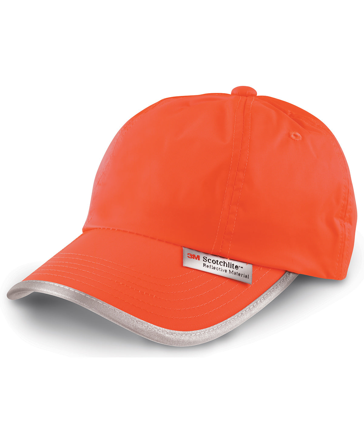 Tryck din logga på Kepsar från Result Headwear - Anpassa Keps med hög synlighet i färgen Neon orange One Size för företag, föreningar och privatpersoner