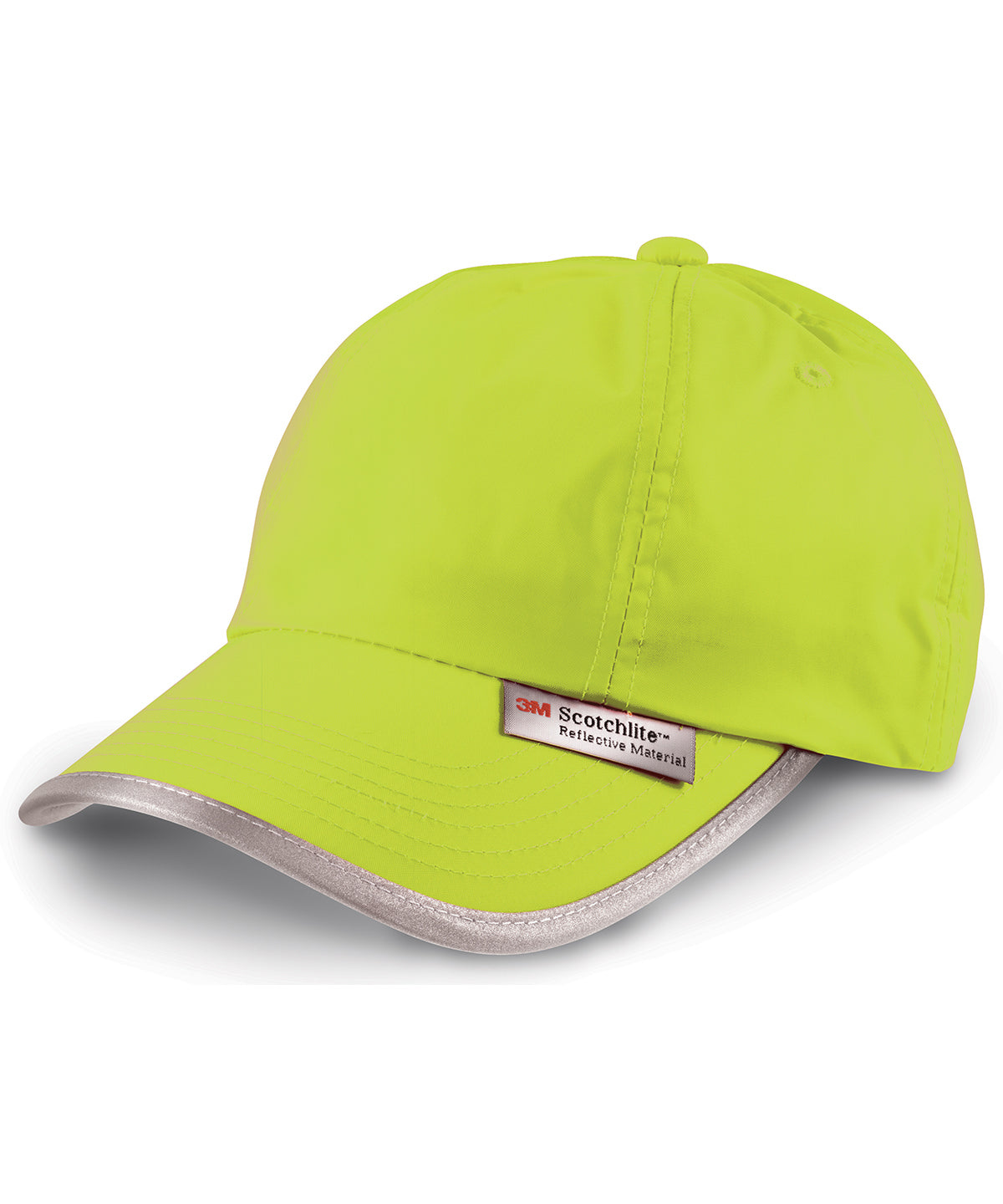 Tryck din logga på Kepsar från Result Headwear - Anpassa Keps med hög synlighet i färgen Neon gul One Size för företag, föreningar och privatpersoner
