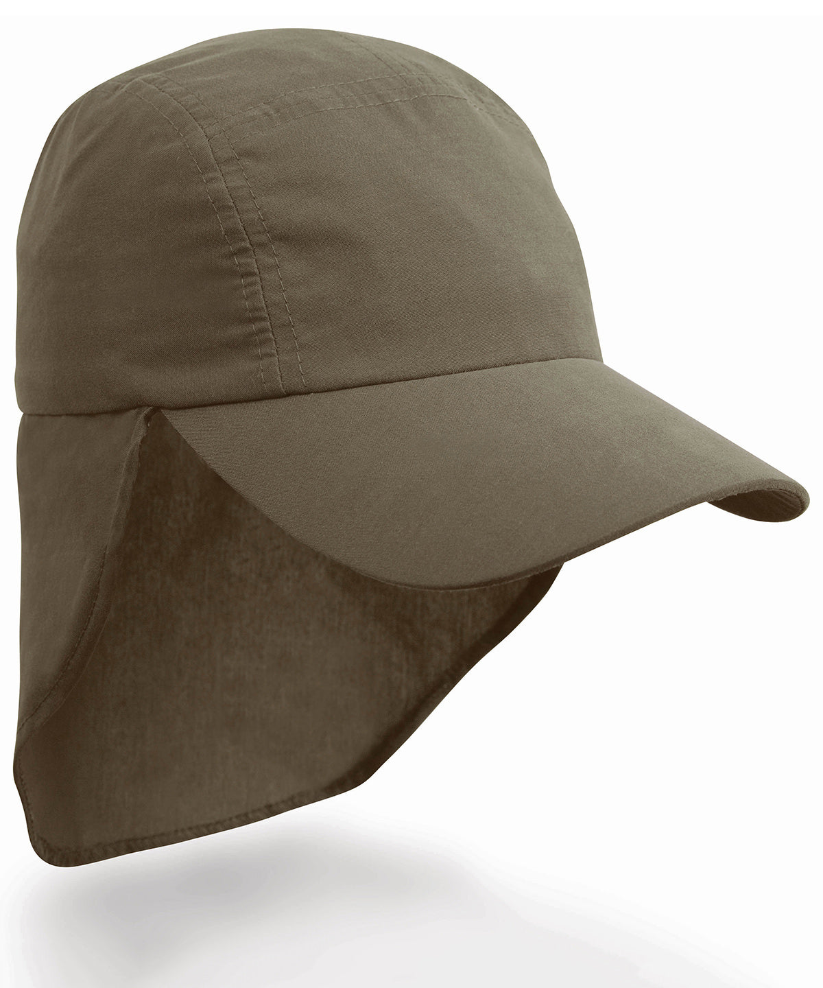 Tryck din logga på Kepsar från Result Headwear - Anpassa Legionärshatt i färgen Oliv One Size för företag, föreningar och privatpersoner