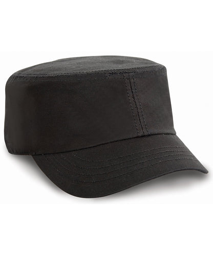 Tryck din logga på Kepsar från Result Headwear - Anpassa Urban trooper lättviktsmössa i färgen Svart One Size för företag, föreningar och privatpersoner