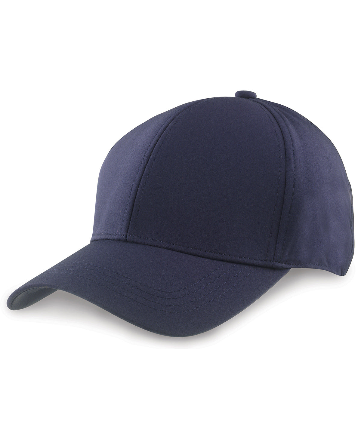 Tryck din logga på Kepsar från Result Headwear - Anpassa Tech performance softshell-keps i färgen Marinblå One Size för företag, föreningar och privatpersoner