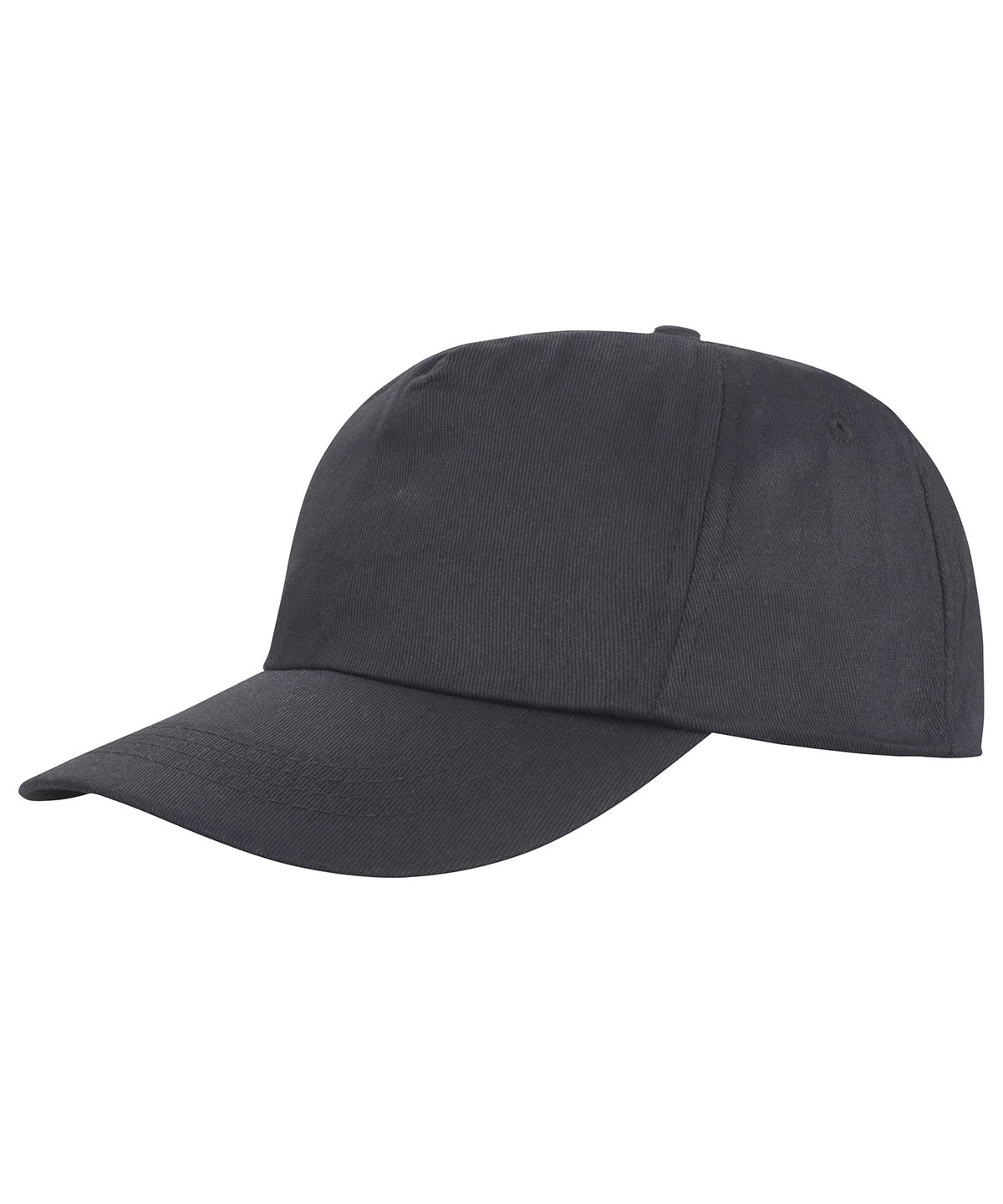 Tryck din logga på Kepsar från Result Headwear - Anpassa Houston 5-panel tryckerihatt i färgen Svart One Size för företag, föreningar och privatpersoner