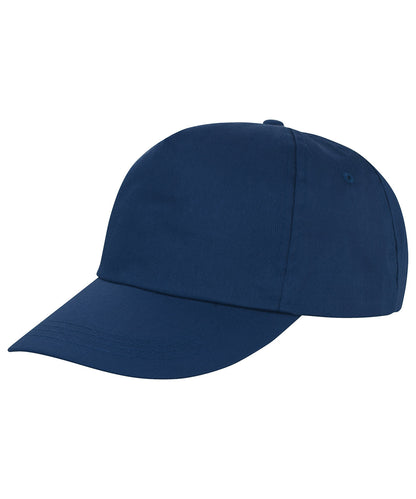 Tryck din logga på Kepsar från Result Headwear - Anpassa Houston 5-panel tryckerihatt i färgen Marinblå One Size för företag, föreningar och privatpersoner