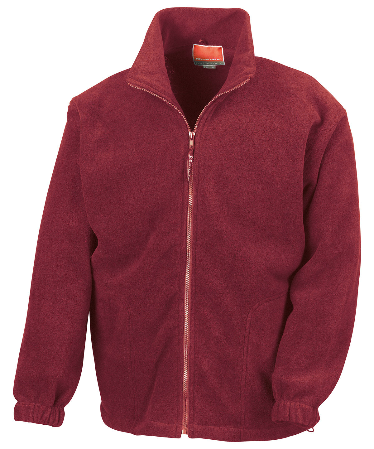 Tryck din logga på Fleece från Result - Anpassa PolarTherm jacka i färgen Burgundy för företag, föreningar och privatpersoner