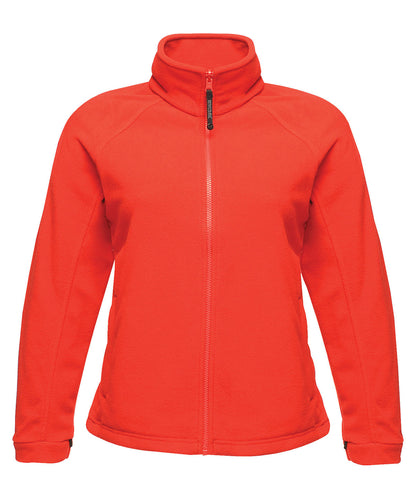 Tryck din logga på Fleece från Regatta Professional - Anpassa Thor III fleece för damer i färgen Ljusröd för företag, föreningar och privatpersoner