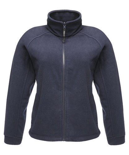 Tryck din logga på Fleece från Regatta Professional - Anpassa Thor III fleece för damer i färgen Marinblå för företag, föreningar och privatpersoner