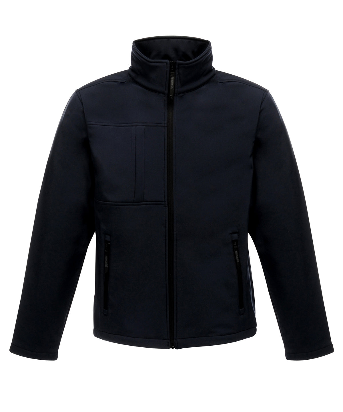 Tryck din logga på Softshelljackor från Regatta Professional - Anpassa Octagon II tryckbar softshell med 3-lagers membran i färgen Svart för företag, föreningar och privatpersoner