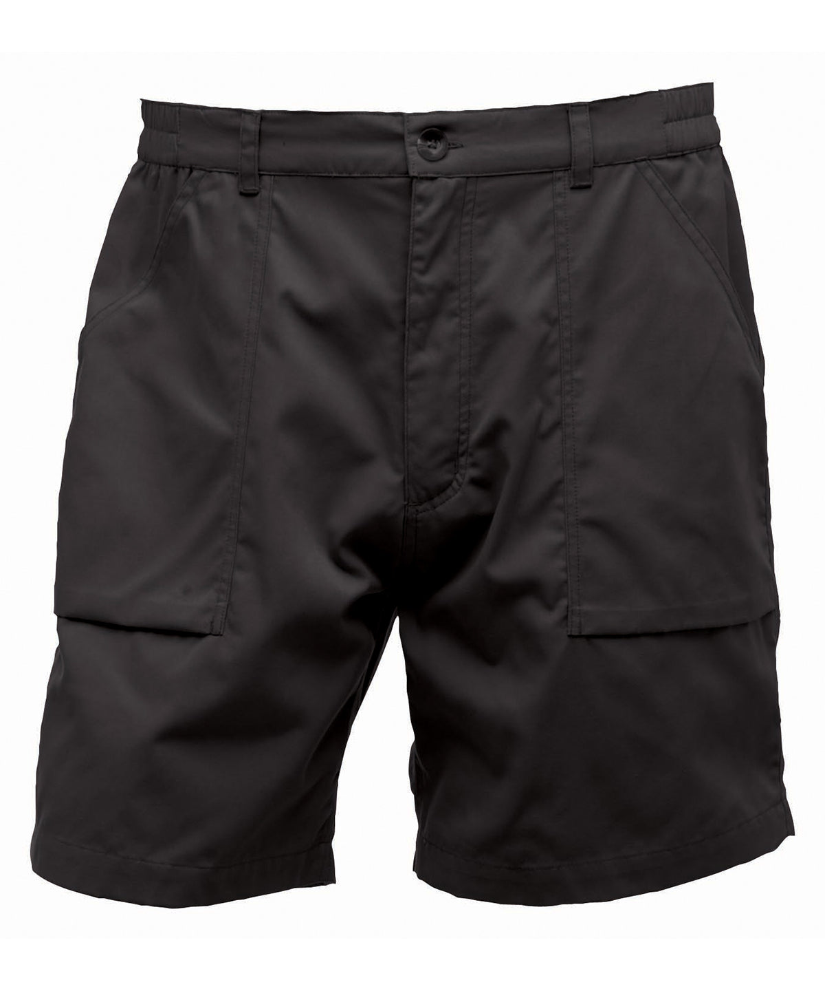 Tryck din logga på Shorts från Regatta Professional - Anpassa Action shorts i färgen Svart för företag, föreningar och privatpersoner