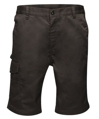 Tryck din logga på Shorts från Regatta Professional - Anpassa Pro cargo shorts i färgen Svart för företag, föreningar och privatpersoner