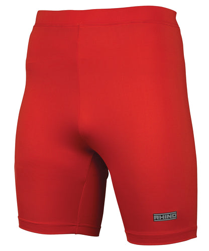 Tryck din logga på Underställ från Rhino - Anpassa Rhino baselayer shorts i färgen Mellan röd 2XL för företag, föreningar och privatpersoner
