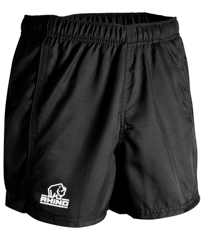 Tryck din logga på Shorts från Rhino - Anpassa Auckland shorts i färgen Svart för företag, föreningar och privatpersoner