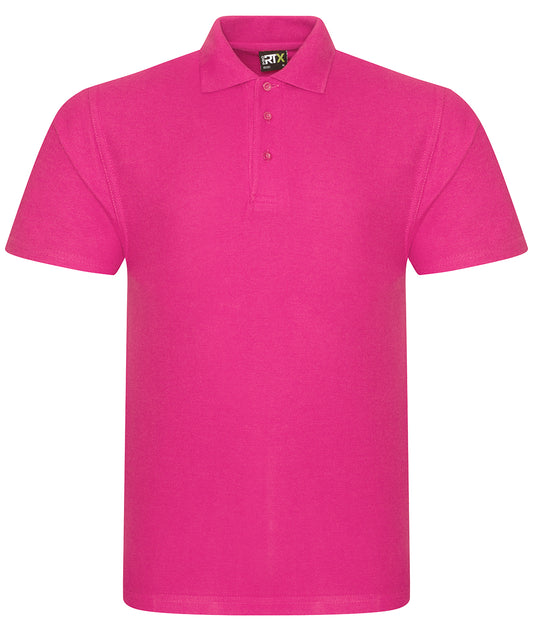 Tryck din logga på Piké från ProRTX - Anpassa Pro Polo i färgen Fuchsia för företag, föreningar och privatpersoner