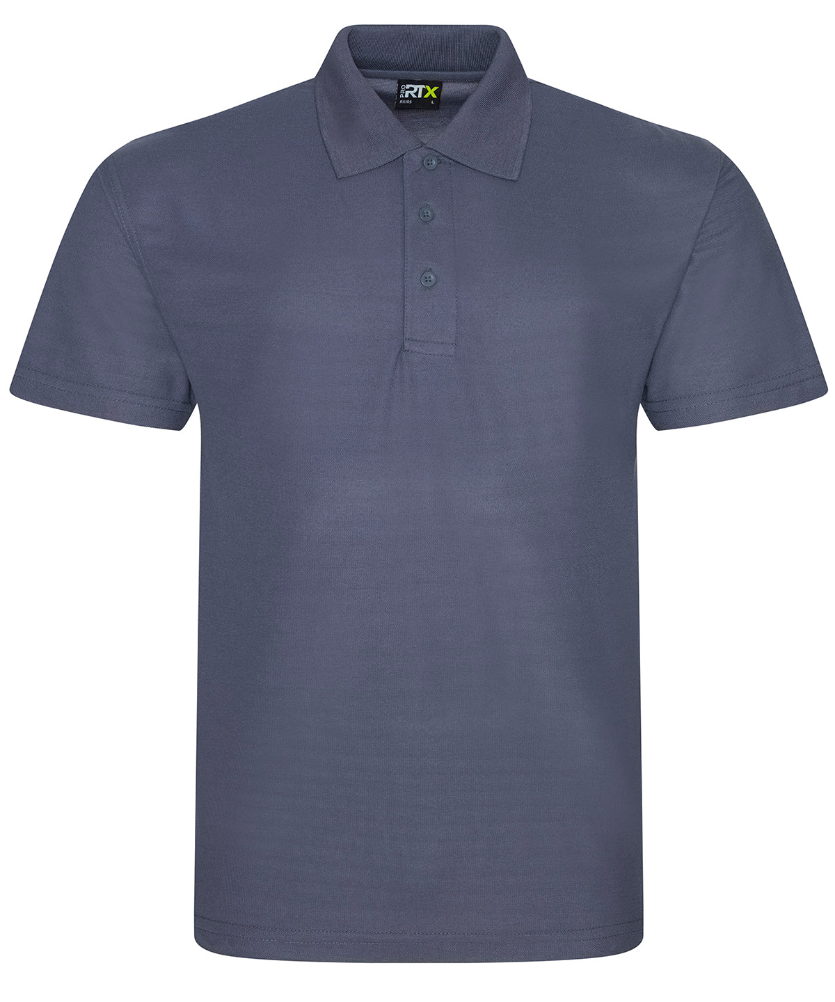 Tryck din logga på Piké från ProRTX - Anpassa Pro Polyester Polo i färgen Mörkgrå för företag, föreningar och privatpersoner