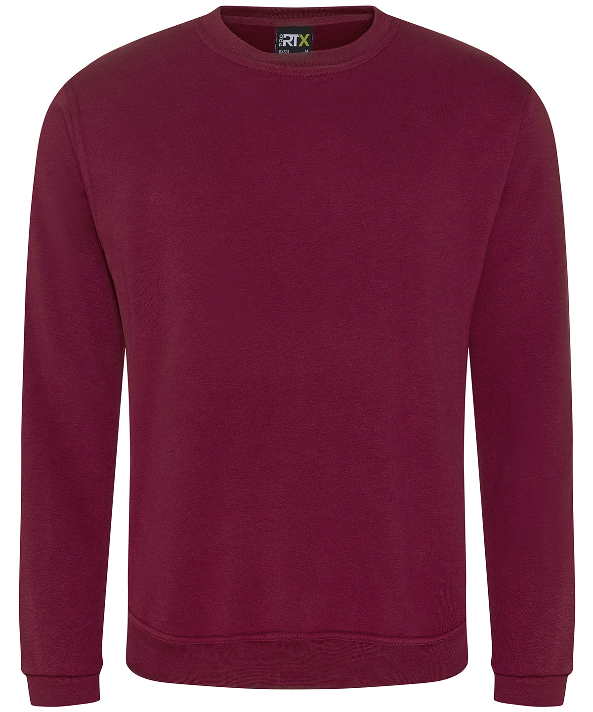 Tryck din logga på Sweatshirts från ProRTX - Anpassa ProRTX - Pro Sweatshirt i färgen Burgundy för företag, föreningar och privatpersoner