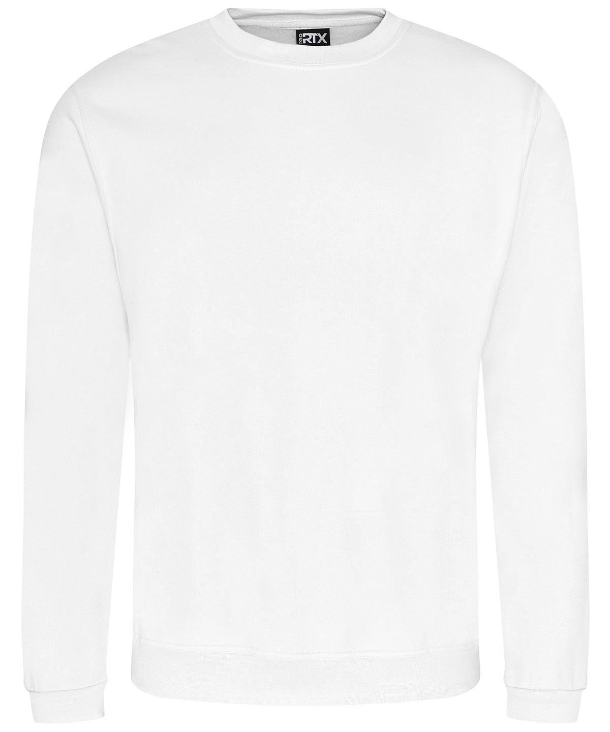 Tryck din logga på Sweatshirts från ProRTX - Anpassa ProRTX - Pro Sweatshirt i färgen Vit för företag, föreningar och privatpersoner
