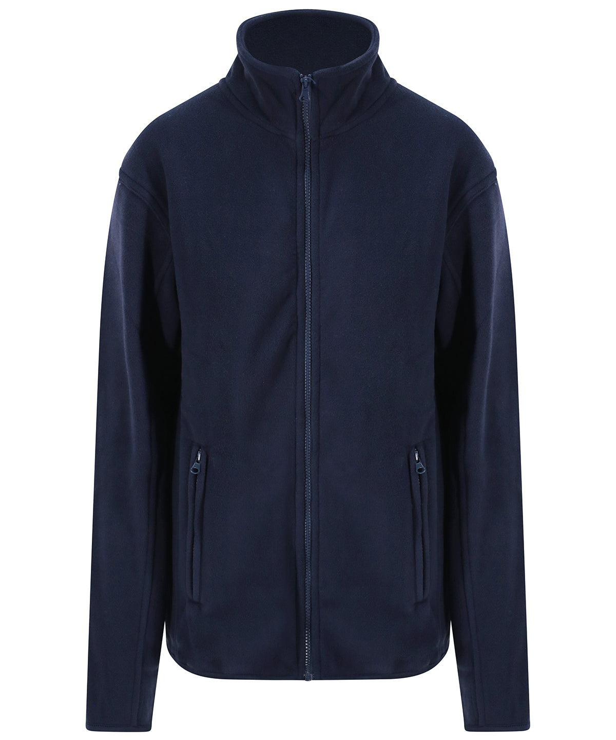 Tryck din logga på Fleece från ProRTX - Anpassa Pro microfleece i färgen Marinblå för företag, föreningar och privatpersoner