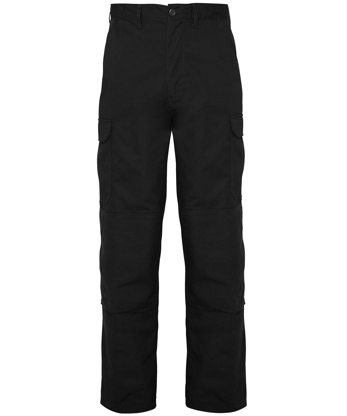 Tryck din logga på Byxor från ProRTX - Anpassa Pro workwear cargobyxor i färgen Svart för företag, föreningar och privatpersoner