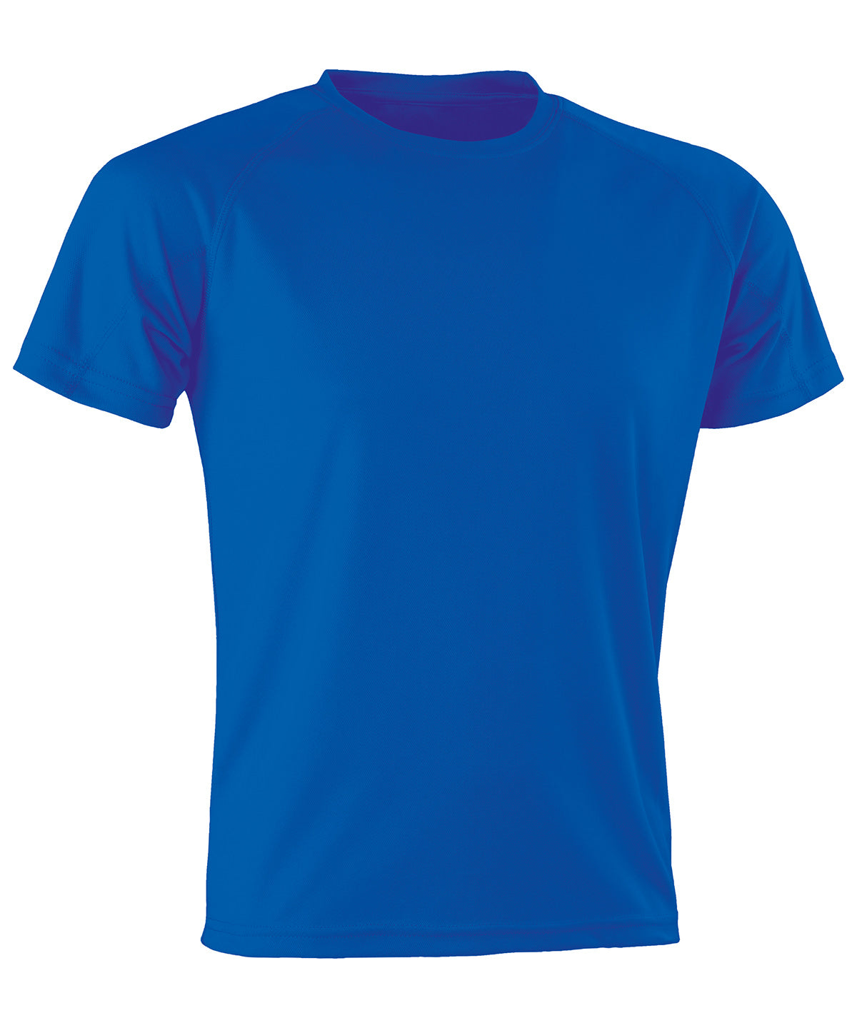 Tryck din logga på T-shirts från Spiro - Anpassa Prestanda Aircool tee i färgen Royal för företag, föreningar och privatpersoner