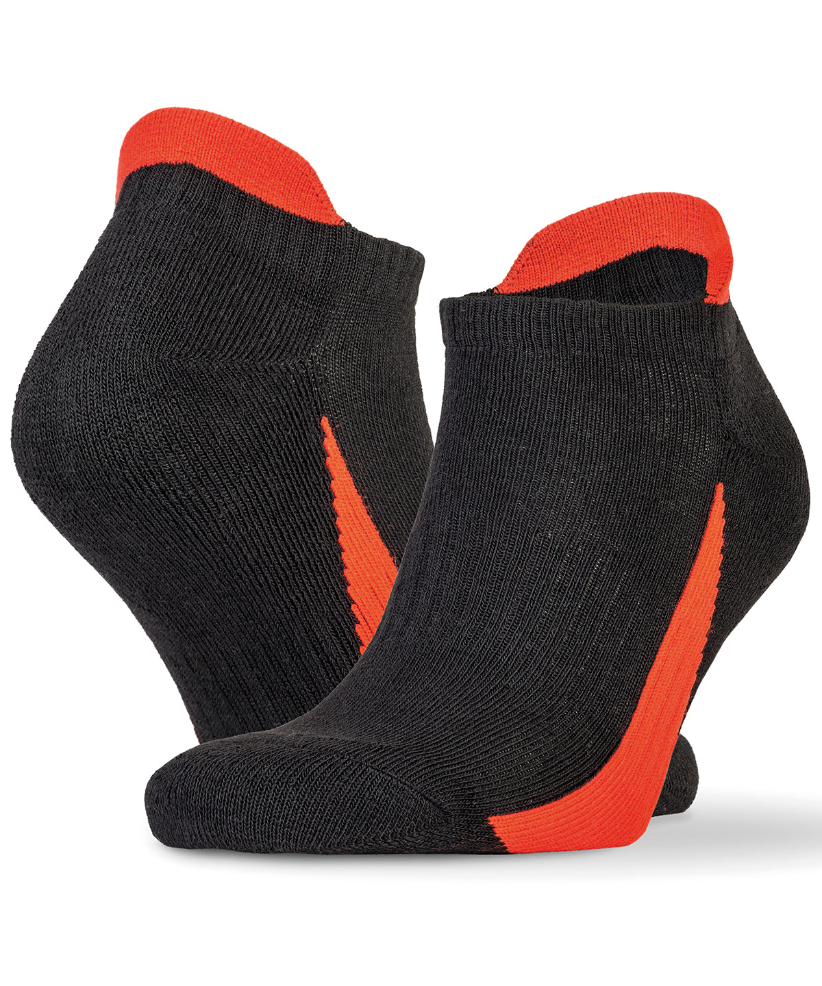 Tryck din logga på Strumpor från Spiro - Anpassa 3-pack sport-sneakersockor i färgen Svart för företag, föreningar och privatpersoner
