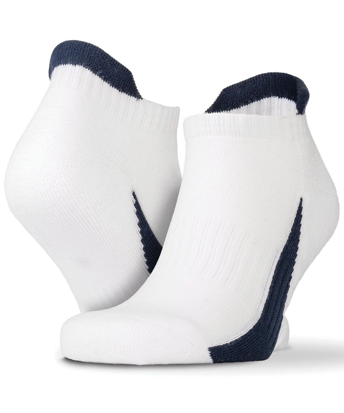 Tryck din logga på Strumpor från Spiro - Anpassa 3-pack sport-sneakersockor i färgen Vit för företag, föreningar och privatpersoner
