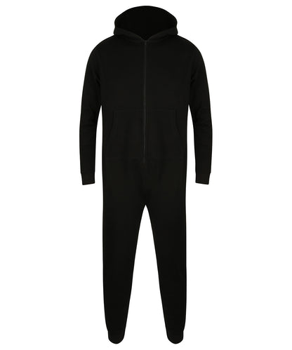 Tryck din logga på Jumpsuits från SF - Anpassa Unisex all-in-one i färgen Svart för företag, föreningar och privatpersoner