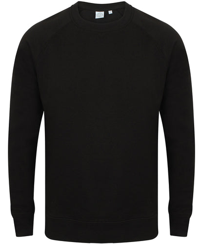 Tryck din logga på Sweatshirts från SF - Anpassa SF Unisex - Sweatshirt med Smal Passform i färgen Svart för företag, föreningar och privatpersoner