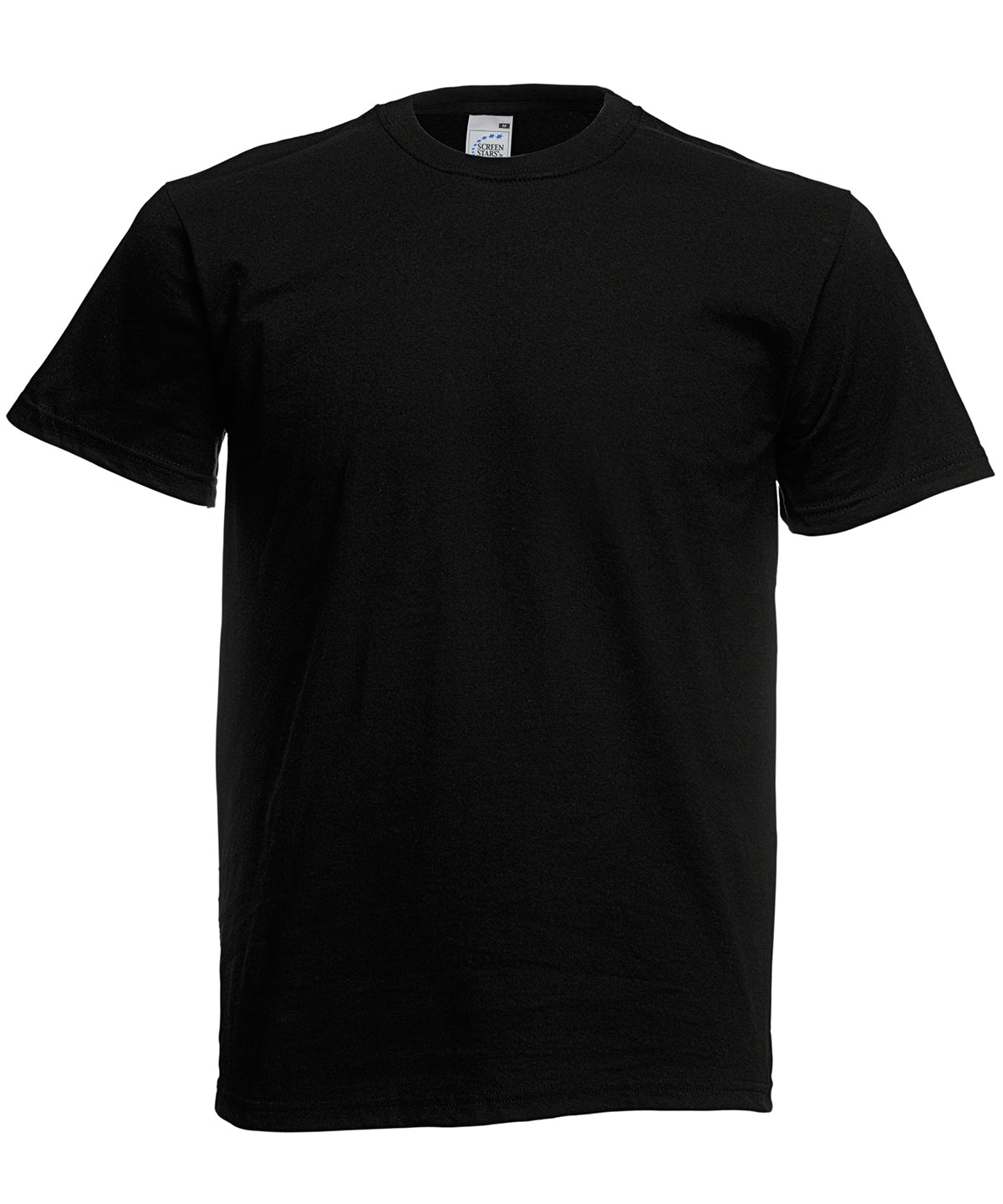 Tryck din logga på T-shirts från Fruit of the Loom - Anpassa Fruit of the Loom Original T i färgen Svart för företag, föreningar och privatpersoner
