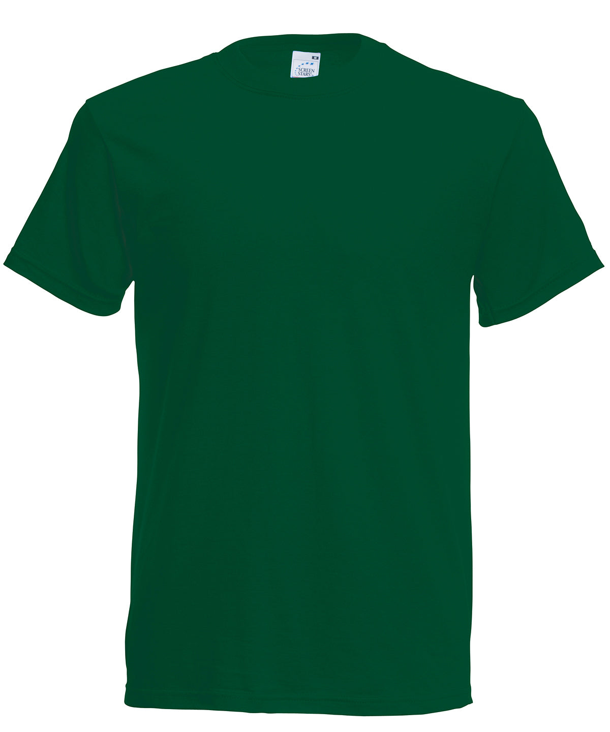 Tryck din logga på T-shirts från Fruit of the Loom - Anpassa Fruit of the Loom Original T i färgen Djup grön för företag, föreningar och privatpersoner
