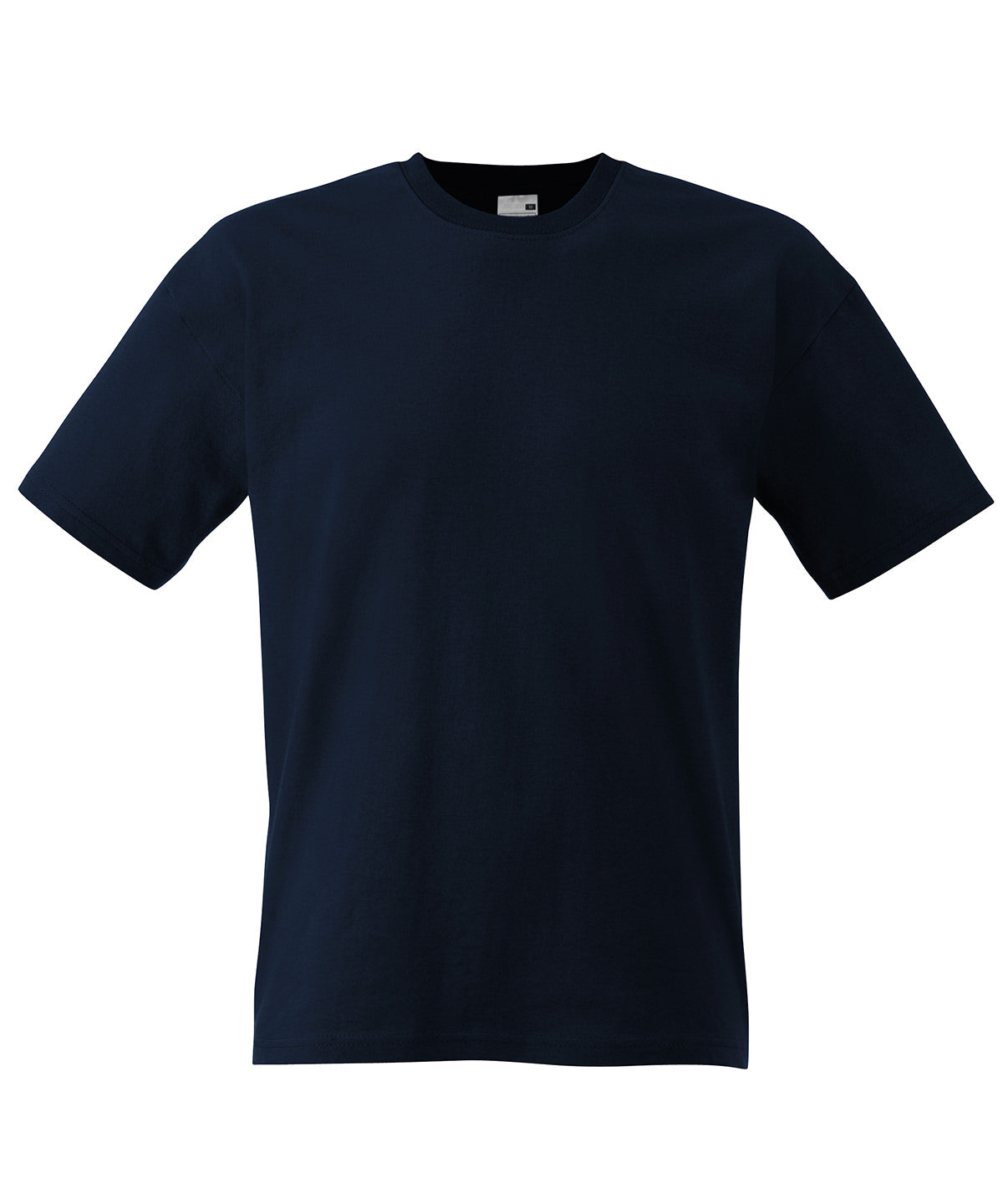 Tryck din logga på T-shirts från Fruit of the Loom - Anpassa Fruit of the Loom Original T i färgen Marinblå för företag, föreningar och privatpersoner