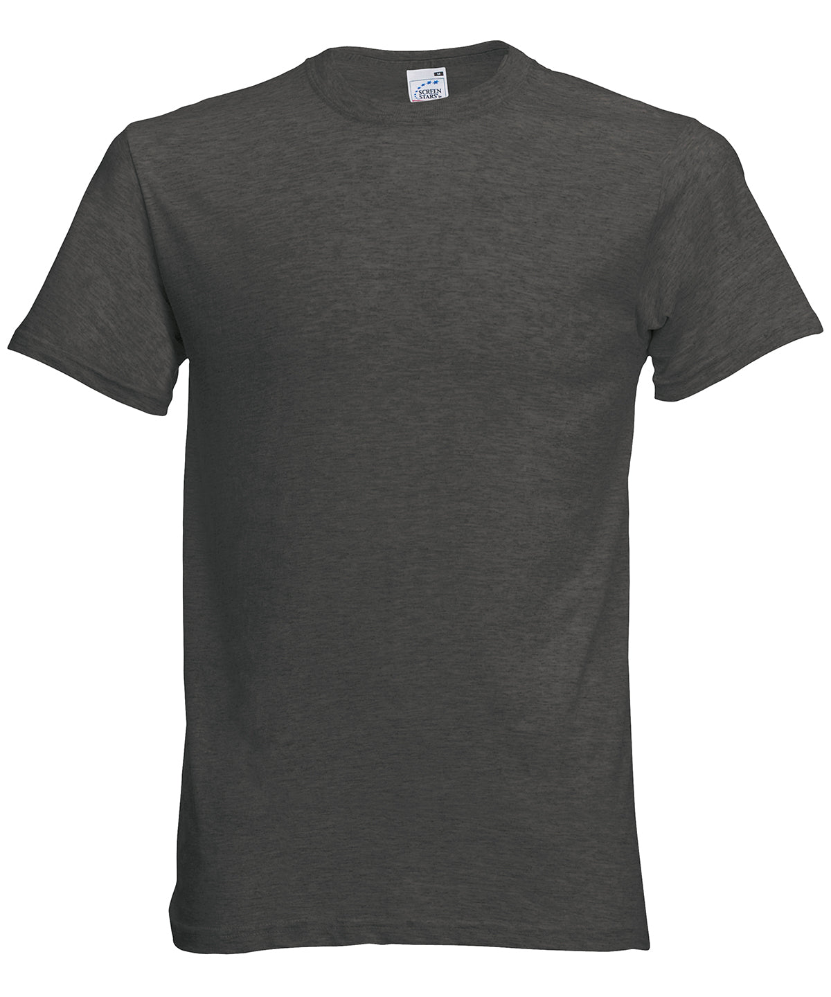Tryck din logga på T-shirts från Fruit of the Loom - Anpassa Fruit of the Loom Original T i färgen Mörkgrå för företag, föreningar och privatpersoner