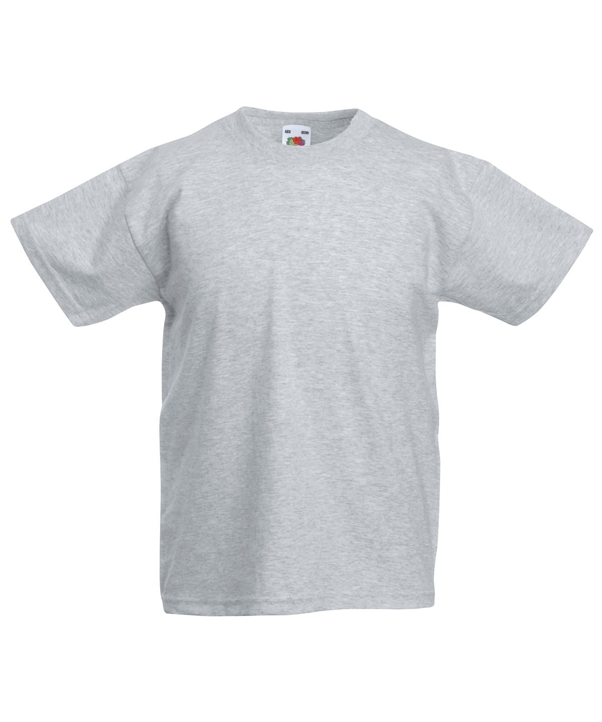Tryck din logga på T-shirts från Fruit of the Loom - Anpassa Original T-shirt – Barn i färgen Ljunggrå för företag, föreningar och privatpersoner