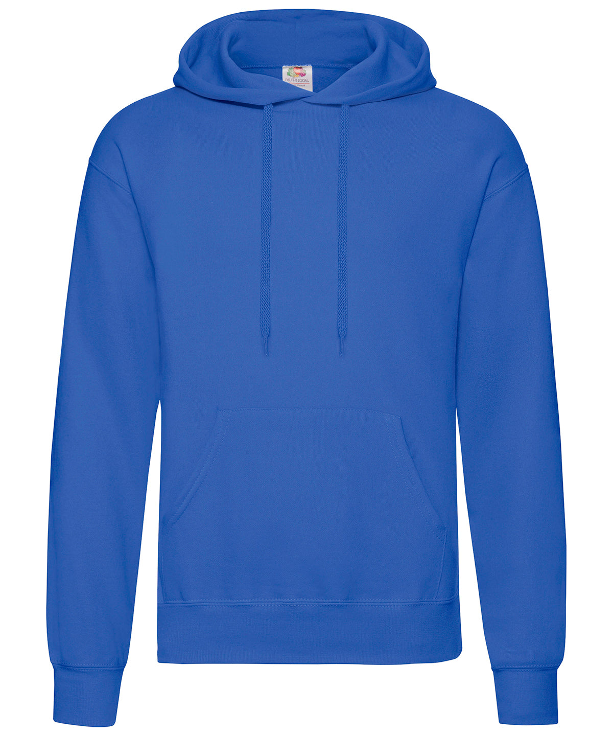 Tryck din logga på Hoodies från Fruit of the Loom - Anpassa Fruit Of The Loom - Klassisk 80/20 Hoodie i färgen Royal för företag, föreningar och privatpersoner