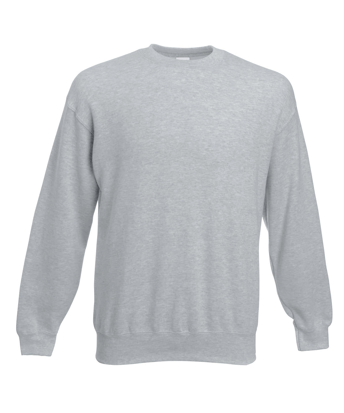 Tryck din logga på Sweatshirts från Fruit of the Loom - Anpassa Fruit Of The Loom - Premium 70/30 set-in sweatshirt i färgen Ljunggrå för företag, föreningar och privatpersoner