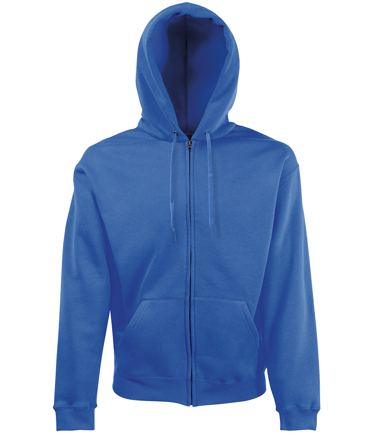 Tryck din logga på Hoodies från Fruit of the Loom - Anpassa Fruit Of The Loom - Premium 70/30 sweatshirt tröja med huva i färgen Royal för företag, föreningar och privatpersoner