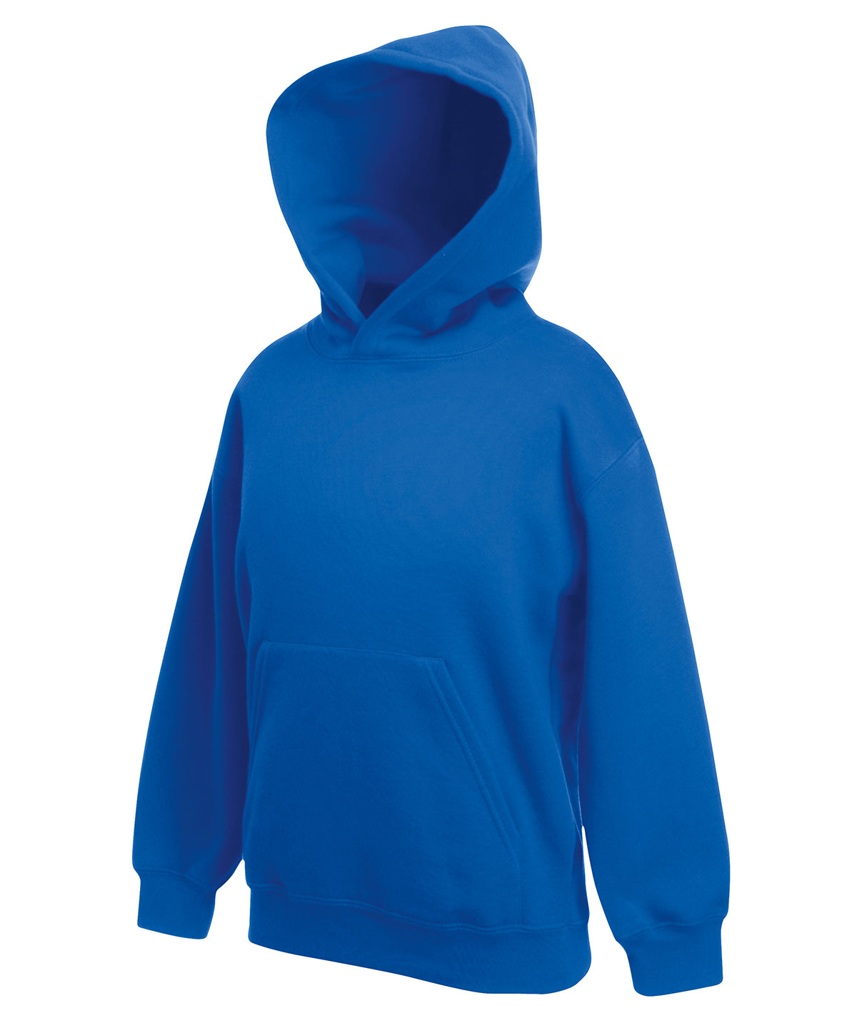 Tryck din logga på Hoodies från Fruit of the Loom - Anpassa Fruit Of The Loom - Premium Hoodie För Barn i färgen Royal för företag, föreningar och privatpersoner