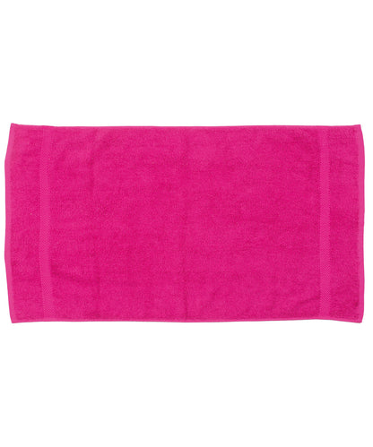 Tryck din logga på Handdukar från Towel City - Anpassa Handduk i lyxutförande i färgen Fuchsia One Size för företag, föreningar och privatpersoner