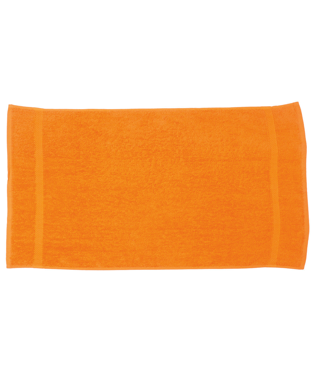 Tryck din logga på Handdukar från Towel City - Anpassa Handduk i lyxutförande i färgen Mellan Orange One Size för företag, föreningar och privatpersoner