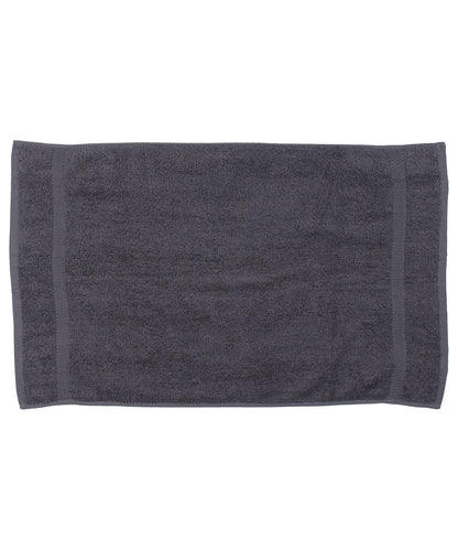 Tryck din logga på Handdukar från Towel City - Anpassa Handduk i lyxutförande i färgen Mörkgrå One Size för företag, föreningar och privatpersoner