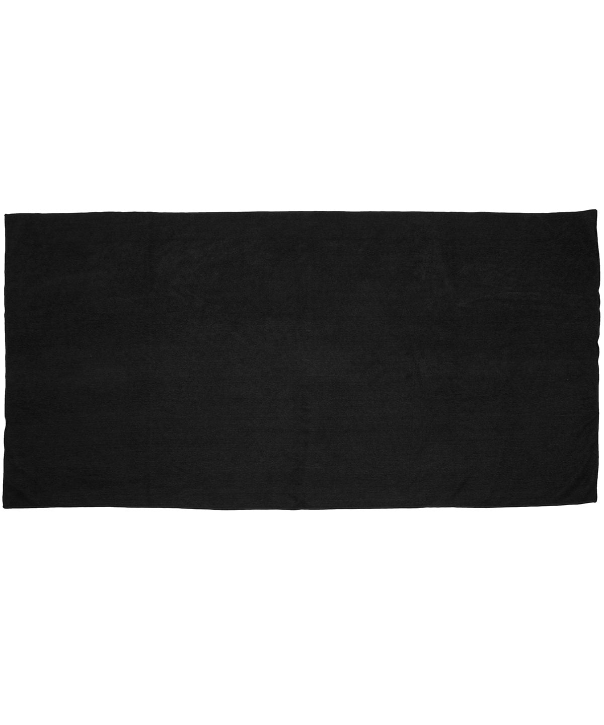 Tryck din logga på Handdukar från Towel City - Anpassa Gästhandduk i mikrofiber i färgen Svart One Size för företag, föreningar och privatpersoner