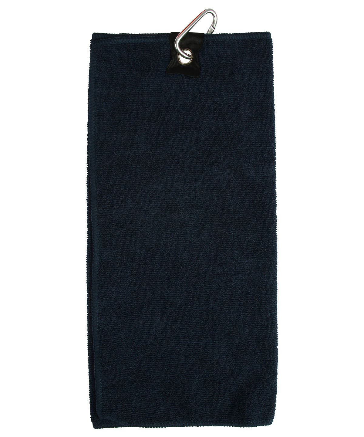 Tryck din logga på Handdukar från Towel City - Anpassa Golfhandduk i mikrofiber i färgen Marinblå One Size för företag, föreningar och privatpersoner